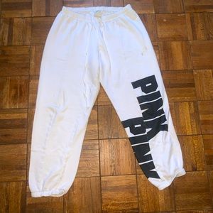 pink sweat pants